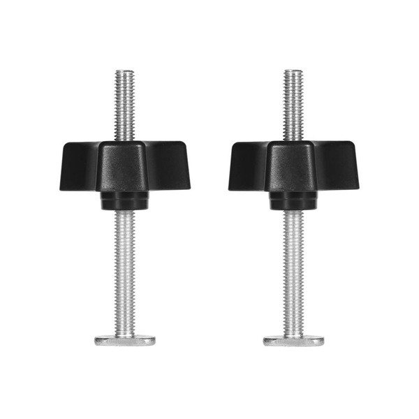 Hilitand T Screw and M8 Plastic Handle, Metal Quick Acting
