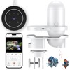 Pawfly WiFi Automatic Fish Feeder for Aquariums, Smart Auto Fish
