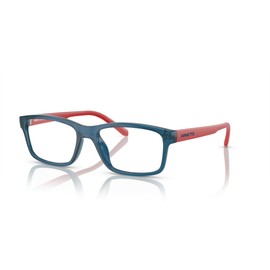 ARNETTE An7237u A-Volution - Marcos para anteojos graduadas de ajuste universal para hombre, A-volution Shiny Transparent B, 52 mm
