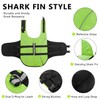Queenmore Ripstop Dog Life Jacket Shark Life Vest for Dogs,