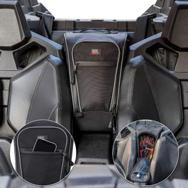 KEMIMOTO 2020-2025 PRO XP Storage Bag, 1680D UTV Cab Pack Center Seat UTV Tool Bag with PVC Wear Resistant Zipper Compatible with Polaris PRO XP / 4 2020-2025