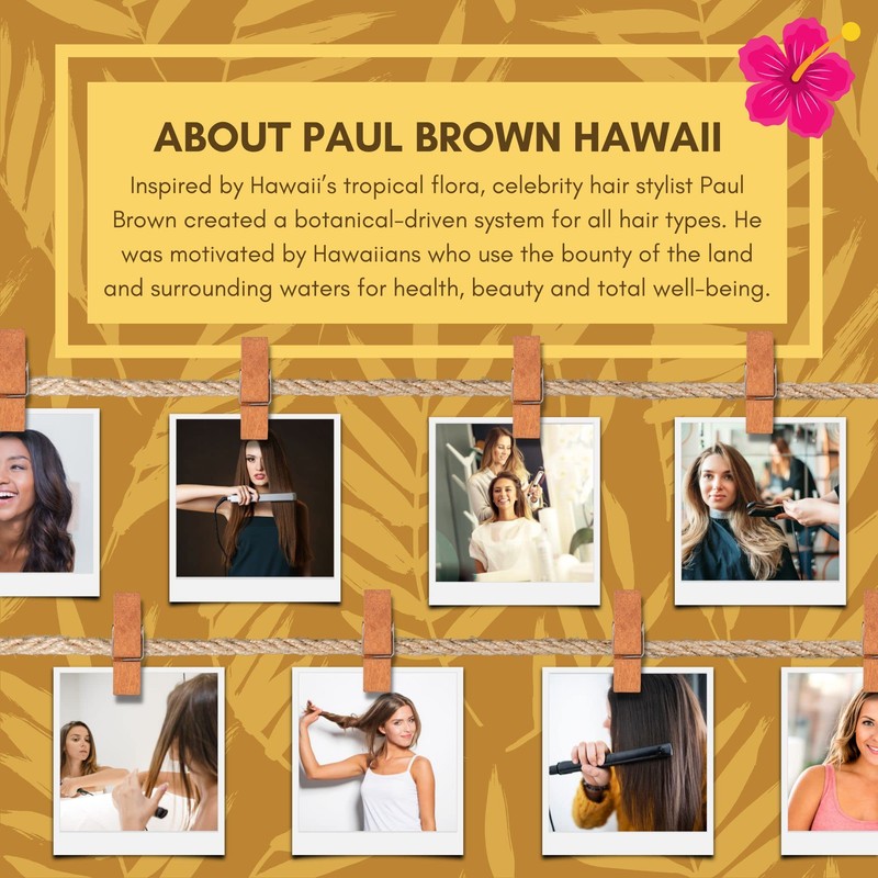 Paul Brown Hawaii Flat Iron | Silky, Smooth Professional-Quality Styles