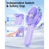 SWEETFULL Portable Misting Fan - 180° Foldable Handheld Personal Fan