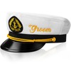 Hercicy Groom Captain Hat Bachelor Party Favors Groom to Be
