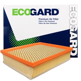 ECOGARD XA6272 Premium Engine Air Filter Fits Ford Fusion 2.5L 2013-2020, Edge 2.0L 2015-2020, Fusion 1.5L 2014-2020, Fusion 2.0L 2013-2020, Edge 3.5L 2015-2018, Fusion 1.6L 2013-2014