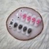 [Handmade nail tip] blushonme - long stiletto / [수제네일팁] blushonme
