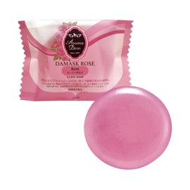 Clover Corporation AromaDuu Glycerin Guest Soap, Damask Rose, 1.2 oz (35 g)