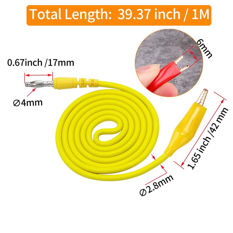 Makeronics 41-in-1 Electrical Multimeter Test Lead Kit Compatible with Fluke