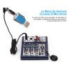 Fopnew Cable Xlr Balanceado 10metros Reforzado Micrófo