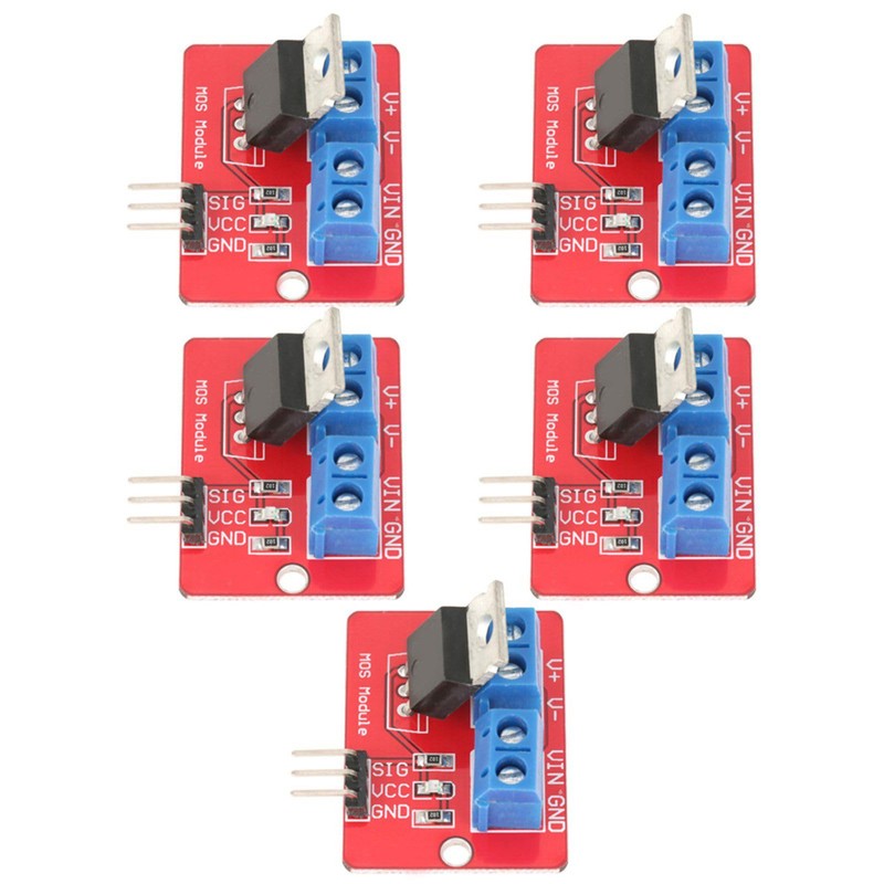 Ailoocedi 5pcs 3.3V/5V Mosfet Driver Module PWM Output Driver Boards
