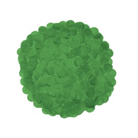 Apple Green Paper Confetti, 2.5cm diameter, 10 grams
