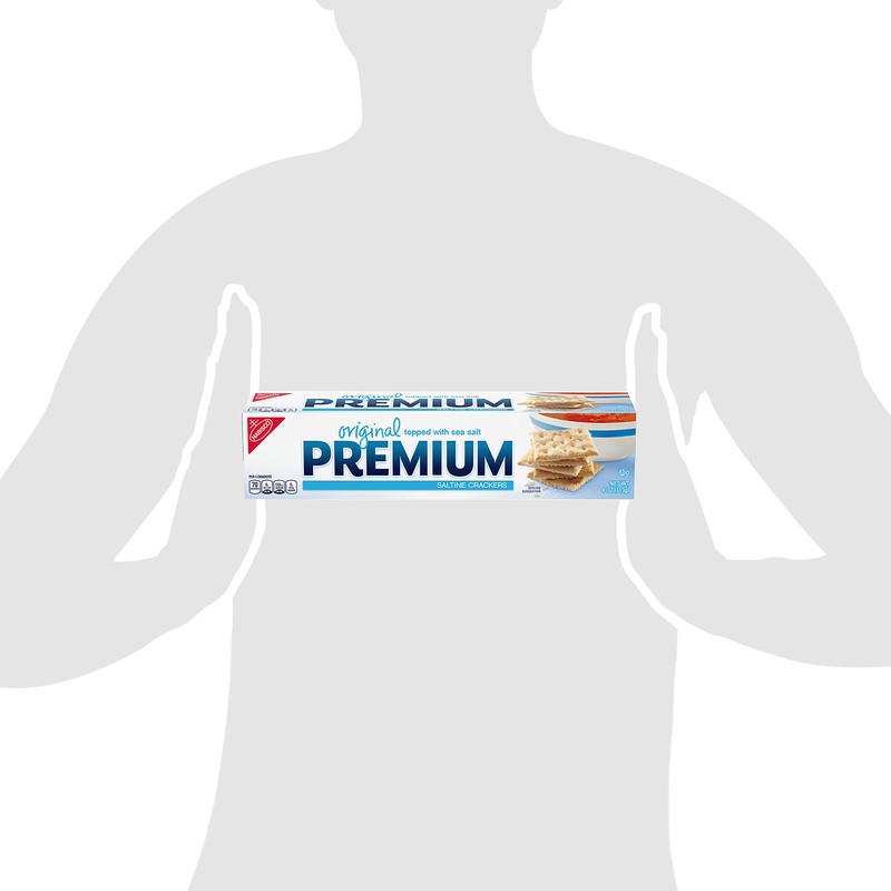 Premium Original Saltine Crackers, Lunch Snacks, Bulk Snacks, 12 -