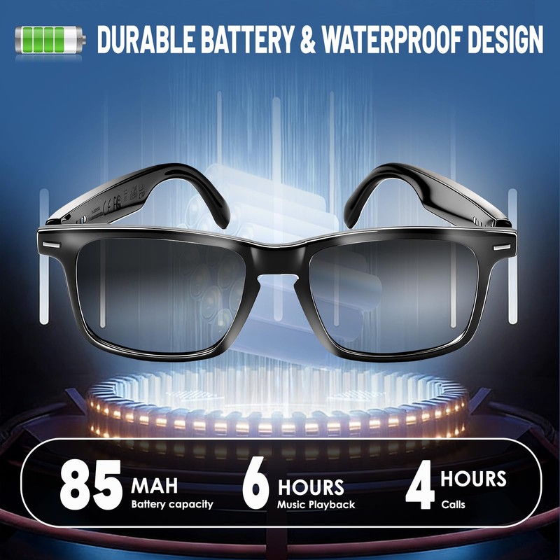 AI Smart Glasses for Men & Women – Powered by