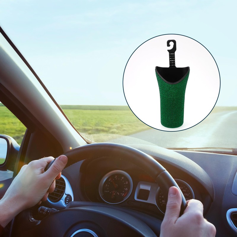 TUCKBOLD Auto Car Trash Can Durable Seat Back Trash Bin