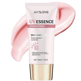 Waterfull Tone-Up Sun Lotion SPF 50+ - Pink Face Sunscreen, Hydrating Daily Sun Cream for Makeup Base - 50ml