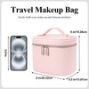Makeup Bag, Travel Cosmetic Bag with Removable Divider, Portable Make