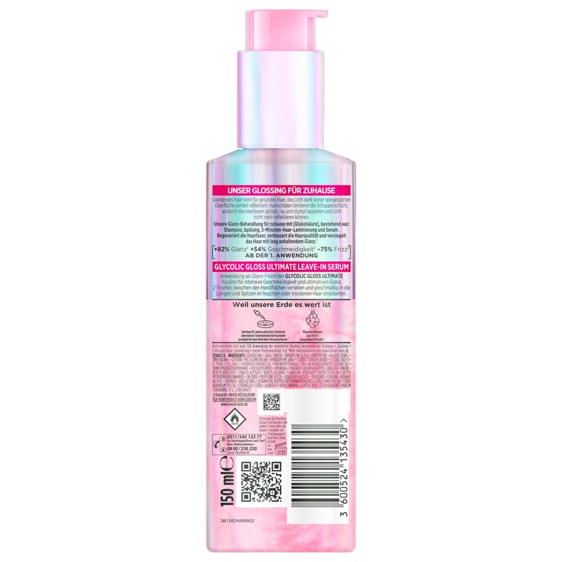 L'Oréal Paris Elvital Glycolic Gloss Serum for Dull and Lustreless