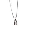 Silver Necklace Chain Lock with German Law 45 cm Basic