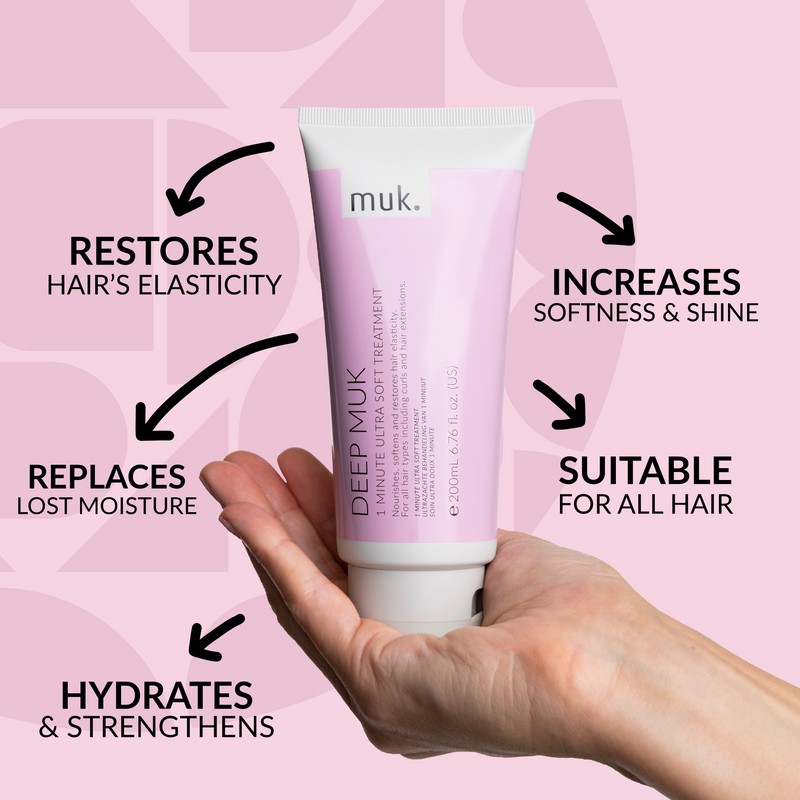 Muk Deep muk 1 Minute Ultra Soft Treatment 200ml