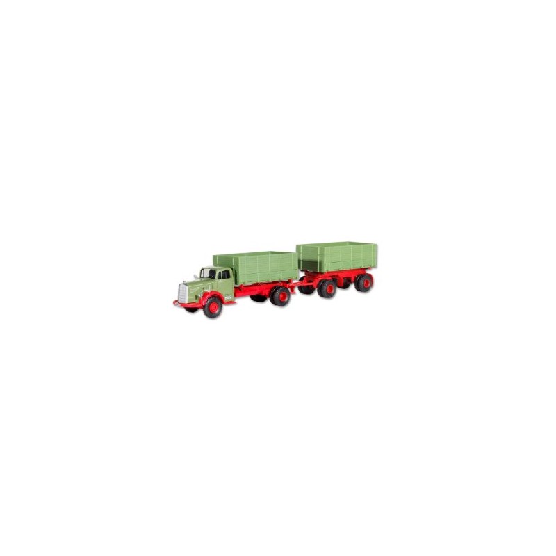 H0 MB 6600 coal tipper with trailer