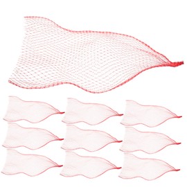 LABRIMP 100Pcs Reusable Mesh Produce Bags for Fruits Vegetables Portable Net Bags Breathable Design for Easy Storage Reduced Food Waste