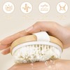 2Pcs Premium Maple Wood Dry Brushing Body Brush for Skin