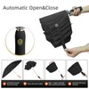 Trenovo Reverse Comapct Easy Folding Automatic Umbrella for Rain, Anti-rebound