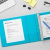 Staples 2-inch 3-Ring View Binder, D-Ring, Teal (ST55426)