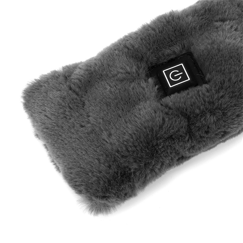 Electric Heated Scarf Soft Warm Temperature Adjustable Washable USB Heating