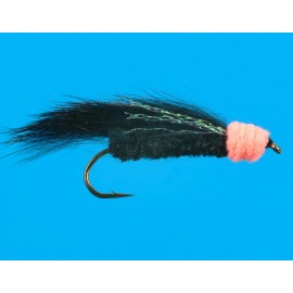 Otto Beck Company Egg Sucking Leech - Black, size 6