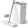 JOYMOOP 50“ Mop and Bucket with 3 Reusable Microfiber Pads