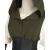 Nuoqi - Vestido renacentista para mujer, disfraz medieval de pirata,