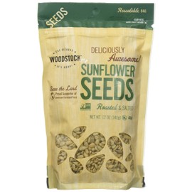 Woodstock Farms Sunflower Seeds, Roasted & Salted, 12 oz