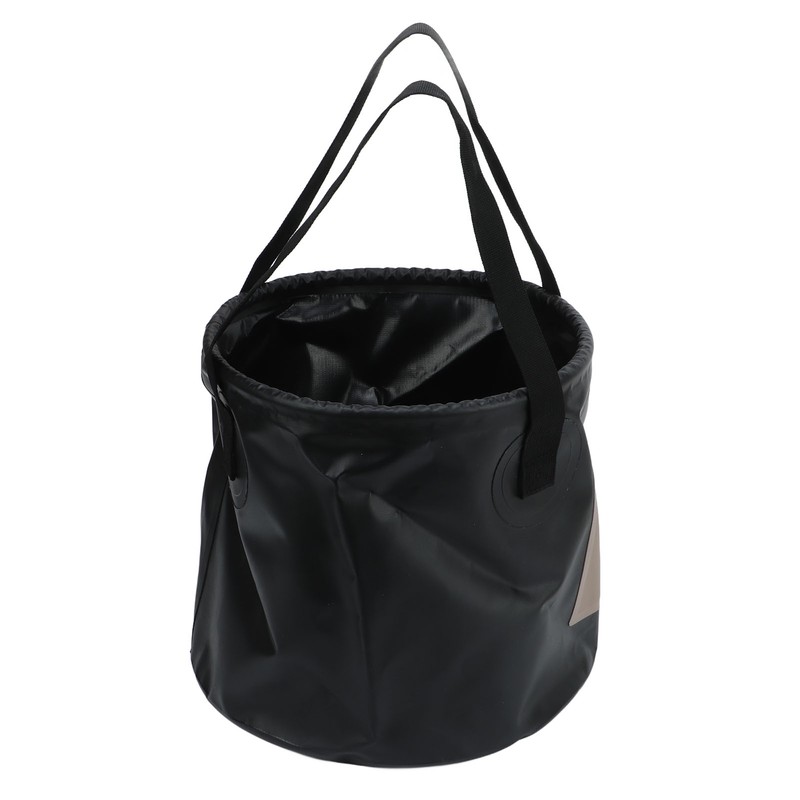 Camping Collapsible Bucket 10L Capacity Food Grade PVC Mesh Side