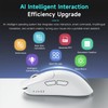 AJ200NLMC AI Gaming Mouse,61g Lightweight Tri-Mode Wireless Mouse with NearLink