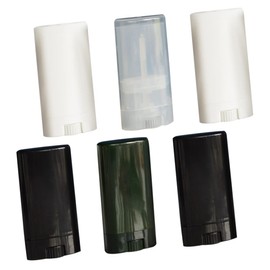 VICASKY 6pcs Portable Containers Empty DIY Lipstick Holders Lightweight Tubes Color for Travel Cosmetic Bags Present for Women Random Color