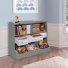 Badger Basket Combo Bin Toy Storage Unit and Book Shelf