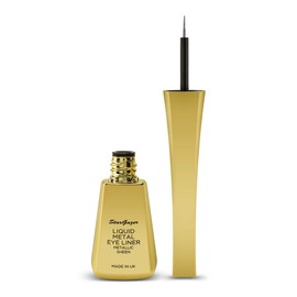 Stargazer Super Pearl Silver Metallic Liquid Eyeliner With Fine Brush Applicator