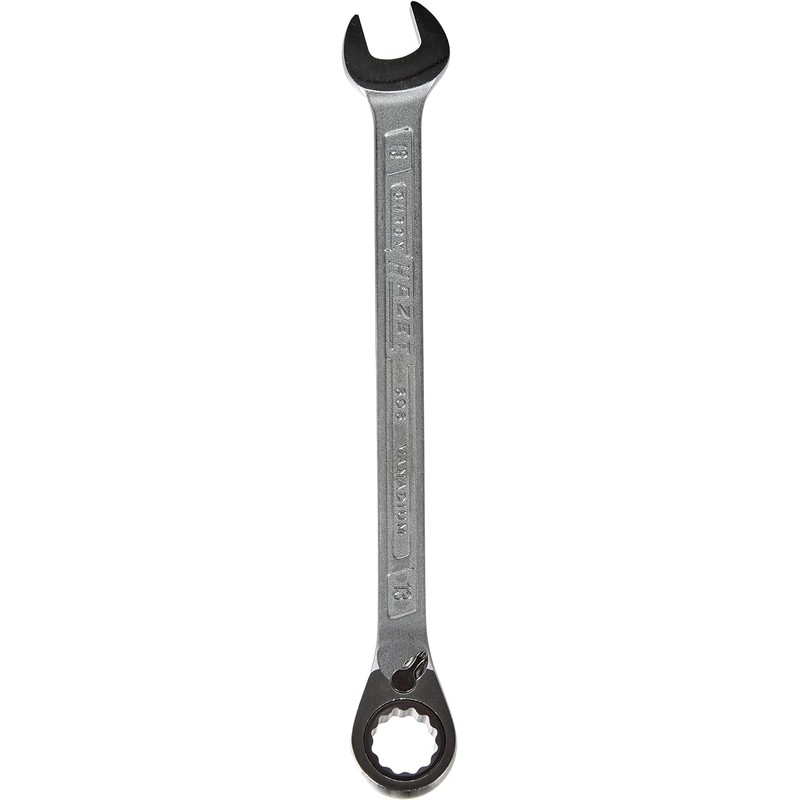 HAZET 606-13 Ratchet Wrench Reversible, Silver, 0.1 inch (3 mm)