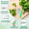 Herb Stripper 9 holes, Luxiv Stainless Steel Kitchen Herb Stripping