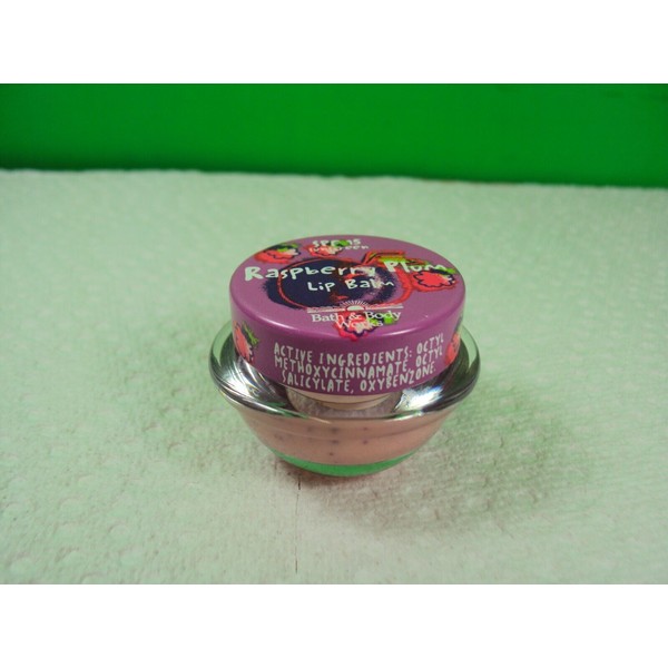 Bath & Body Works Raspberry Plum Lip Balm - 0.25 oz  Discontinued Rare - NEW Y24