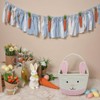 AIXXCUVQ Cotton Easter Rabbit Ears Peters S Easter Basket With