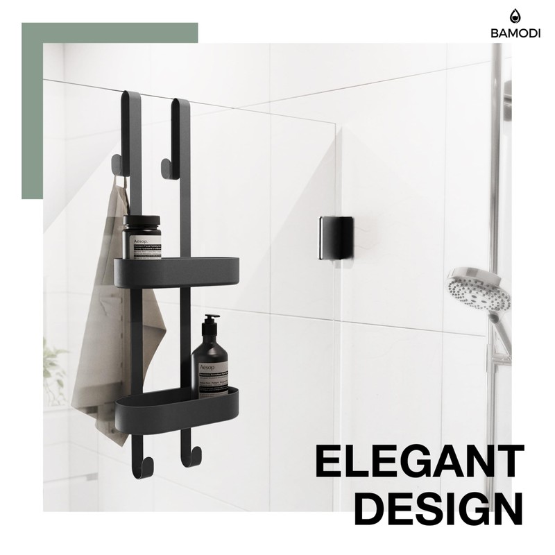 Bamodi Shower Caddy - Plastic - 2 Tier - Height