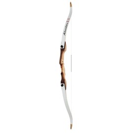 Octobeer Mountain Adventure 2.0 Recurve Bow 68 in. (White, Right Hand, 34, Pounds)