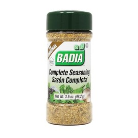 Badia Complete Seasoning, 3.5 oz - All-Purpose Spice Blend of Garlic, Onion, Salt, Pepper, Herbs & Spices - Savory Signature Blend