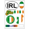 Daged Ireland Sticker Card Sticker Sheet – Car Motorcycle Biker
