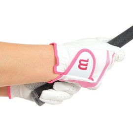 [Women] 2 Wilson Hyper Performance Gloves (Both Hands) WP-2116LW 2021 White/Pink 21cm