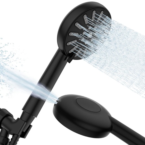 VOYOR-HEALTH Shower Head with Handheld High Pressure Shower Head 8