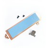 Fleshy Leaf M.2 2280 SSD Heatsink Thermal Shield 026X1Y w/Support