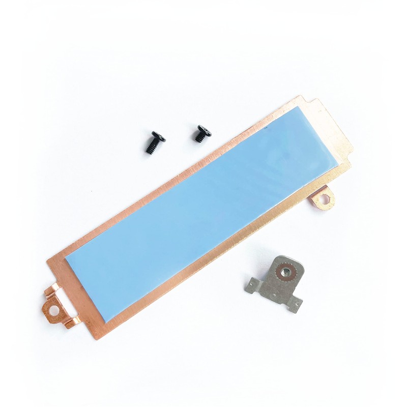 Fleshy Leaf M.2 2280 SSD Heatsink Thermal Shield 026X1Y w/Support